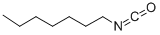 structure of CAS# 4747-81-3, n-Heptyl Isocyanate;N-Heptyl Isocyanate;389943_Aldrich;Heptyl Isocyanate