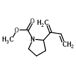 CAS#: 475106-82-2， Methyl 2-(1,3-Butadien-2-Yl)-1-Pyrrolidinecarboxylate