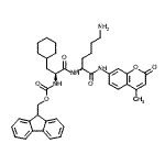 CAS#: 475115-35-6， 3-Cyclohexyl-N-[(9H-Fluoren-9-Ylmethoxy)Carbonyl]-L-Alanyl-N-(4-Methyl-2-Oxo-2H-Chromen-7-Yl)-L-Lysinamide