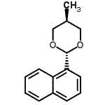 CAS#: 475145-55-2， trans-5-Methyl-2-(1-Naphthyl)-1,3-Dioxane