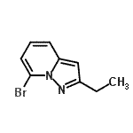 CAS#: 475174-68-6， 7-Bromo-2-Ethylpyrazolo[1,5-a]Pyridine