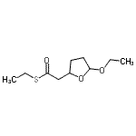 CAS#: 475275-15-1， S-Ethyl (5-Ethoxytetrahydro-2-Furanyl)Ethanethioate