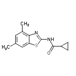CAS#: 476278-59-8， N-(4,6-Dimethyl-1,3-Benzothiazol-2-Yl)Cyclopropanecarboxamide