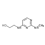 CAS#: 476340-30-4， 2-{[2-(Methylamino)-4-Pyrimidinyl]Amino}Ethanol