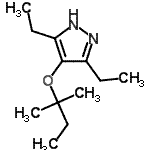 CAS#: 476692-27-0， 3,5-Diethyl-4-[(2-Methyl-2-Butanyl)Oxy]-1H-Pyrazole