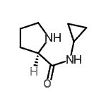 CAS#: 477575-02-3， (2R)-N-Cyclopropylpyrrolidine-2-Carboxamide