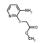CAS 登录号：477716-66-8， 甲基[(3-氨基-2-吡啶基)硫基]乙酸酯