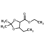 CAS#: 477842-58-3， Ethyl 4,5-Dideoxy-2,3-O-Isopropylidenepentonate