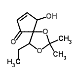 CAS#: 477842-73-2， 4-Ethyl-9-Hydroxy-2,2-Dimethyl-1,3-Dioxaspiro[4.4]Non-7-En-6-One