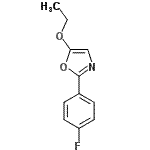 CAS#: 477867-62-2， 5-Ethoxy-2-(4-Fluorophenyl)-1,3-Oxazole
