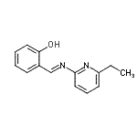 CAS#: 477878-37-8， 2-{(E)-[(6-Ethyl-2-Pyridinyl)Imino]Methyl}Phenol