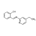 CAS#: 477878-38-9， 2-{(E)-[(4-Ethyl-2-Pyridinyl)Imino]Methyl}Phenol