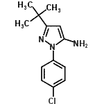CAS#: 478016-00-1， 1-(4-Chlorophenyl)-3-(2-Methyl-2-Propanyl)-1H-Pyrazol-5-Amine
