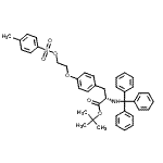 CAS#: 478037-15-9， 2-Methyl-2-Propanyl O-(2-{[(4-Methylphenyl)Sulfonyl]Oxy}Ethyl)-N-Trityl-L-Tyrosinate