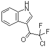 CAS#: 478065-02-0， 2-Chloro-2,2-Difluoro-1-(1H-Indol-3-Yl)Ethanone