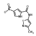 CAS#: 478493-09-3， N-(3-Methylisothiazol-5-Yl)-4-Nitro-1H-Pyrrole-2-Carboxamide