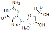 CAS#: 478511-28-3， 2'-Deoxy-Guanosine-5',5'-C-D2 Monohydrate