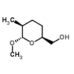 CAS#: 478693-67-3， [(2S,5S,6S)-6-Methoxy-5-Methyltetrahydro-2H-Pyran-2-Yl]Methanol