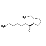 CAS#: 479414-38-5， 1-[(1R,2R)-2-Ethylcyclopentyl]-1-Heptanone