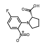 CAS#: 479677-28-6， 1-(5-Fluoro-2-Nitrophenyl)-L-Proline