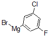结构式 CAS# 480438-50-4, 溴(3-氯-5-氟苯基)-镁