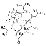 CAS#: 480438-84-4， 1-(3-Chloropropyl)-3,5,7,9,11,13,15-Heptaisobutylpentacyclo[9.5.1.1<Sup>3,9</Sup>.1<Sup>5,15</Sup>.1<Sup>7,13</Sup>]Octasiloxane