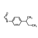 structure of CAS# 480439-26-7, 1-Sec-Butyl-4-Isocyanatobenzene;1-sec-Butyl-4-isocyanatobenzene;4-sec-Butylphenyl isocyanate;4-SEC-BUTYLPHENYLISOCYANATE