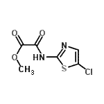 CAS#: 480450-82-6， Methyl [(5-Chloro-1,3-Thiazol-2-Yl)Amino](Oxo)Acetate