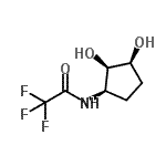 CAS#: 481073-51-2， N-[(1R,2R,3S)-2,3-Dihydroxycyclopentyl]-2,2,2-Trifluoroacetamide