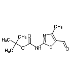 CAS#: 482584-84-9， 2-Methyl-2-Propanyl (5-Formyl-4-Methyl-1,3-Thiazol-2-Yl)Carbamate