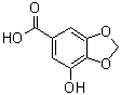 CAS#: 482627-94-1， 7-Hydroxy-1,3-Benzodioxole-5-Carboxylic Acid