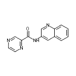 CAS#: 484039-10-3， N-(3-Quinolinyl)-2-Pyrazinecarboxamide