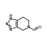 CAS#: 485402-45-7， 1,4,6,7-Tetrahydro-5H-[1,2,3]Triazolo[4,5-c]Pyridine-5-Carbaldehyde