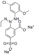 CAS#: 4857-56-1， Disodium 2-[3-(5-Chloro-2-Methoxyphenyl)-1-Ethyltriazen-2-Yl]-5-Sulphonatobenzoate