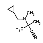CAS#: 486414-30-6， 2-[(Cyclopropylmethyl)(Methyl)Amino]-2-Methylpropanenitrile