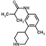 CAS#: 486451-46-1， 2-Methyl-N-[4-Methyl-3-(4-Piperidinyl)Phenyl]Propanamide