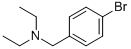 structure of CAS# 4885-19-2, 4-(Diethylaminomethyl)-Bromobenzene;4-(DIETHYLAMINOMETHYL)-BROMOBENZENE