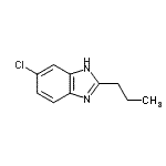 CAS#: 4887-91-6， 6-Chloro-2-Propyl-1H-Benzimidazole