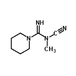 CAS#: 491617-21-1， N-Cyano-N-Methyl-1-Piperidinecarboximidamide