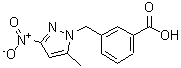 CAS#: 491831-82-4， 3-[(5-Methyl-3-Nitro-1H-Pyrazol-1-Yl)Methyl]Benzoic Acid