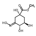 CAS#: 494211-81-3， Methyl (1S,3R,4R,5E)-1,3,4-Trihydroxy-5-(Hydroxyimino)Cyclohexanecarboxylate