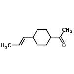 CAS#: 494840-36-7， 1-{4-[(1E)-1-Propen-1-Yl]Cyclohexyl}Ethanone