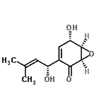 CAS#: 495401-17-7， (1R,5S,6R)-5-Hydroxy-3-[(1R)-1-Hydroxy-3-Methyl-2-Buten-1-Yl]-7-Oxabicyclo[4.1.0]Hept-3-En-2-One