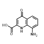 CAS#: 495408-88-3， 8-Amino-4-Oxo-1,4-Dihydro-2-Quinolinecarboxylic Acid