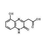 CAS#: 495409-59-1， (8-Hydroxy-3-Oxo-3,4-Dihydro-2-Quinoxalinyl)Acetic Acid