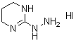 structure of CAS# 49541-79-9, 2-Hydrazino-1,4,5,6-Tetrahydropyrimidine Hydroiodide (1:1);2-Hydrazino-1,4,5,6-tetrahydropyrimidine hydroiodide;2-Hydrazino-1,4,5,6-tetrahydropyrimidinehydroiodide;3,4,5,6-tetrahydropyrimidine-2-ylhydrazine, iodide