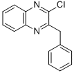 结构式 CAS# 49568-78-7, 2-苄基-3-氯喹喔啉