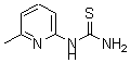 structure of CAS# 49600-34-2, N-(6-Methyl-2-Pyridinyl)-Thiourea;(6-Methyl-2-Pyridyl)Thiourea;Nsc249310;Thiourea, 6-Methyl-2-Pyridyl-