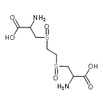 CAS#: 496066-06-9， 3,3'-(1,2-Ethanediyldisulfinyl)Bis(2-Aminopropanoic Acid)