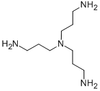 结构式 CAS# 4963-47-7, 三(3-氨基丙基)胺
